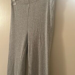 Aerie grey flared leggings